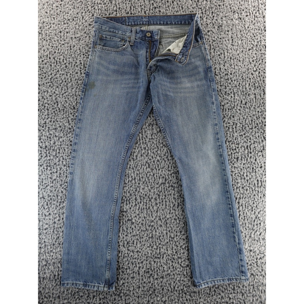 Levis 514 Straight Fit Mens Jeans Medium Wash Blue‎ Denim 31x32